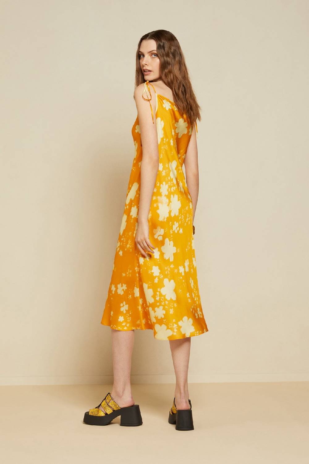 ottod'Ame Viscose midi dress Spedizione gratuita