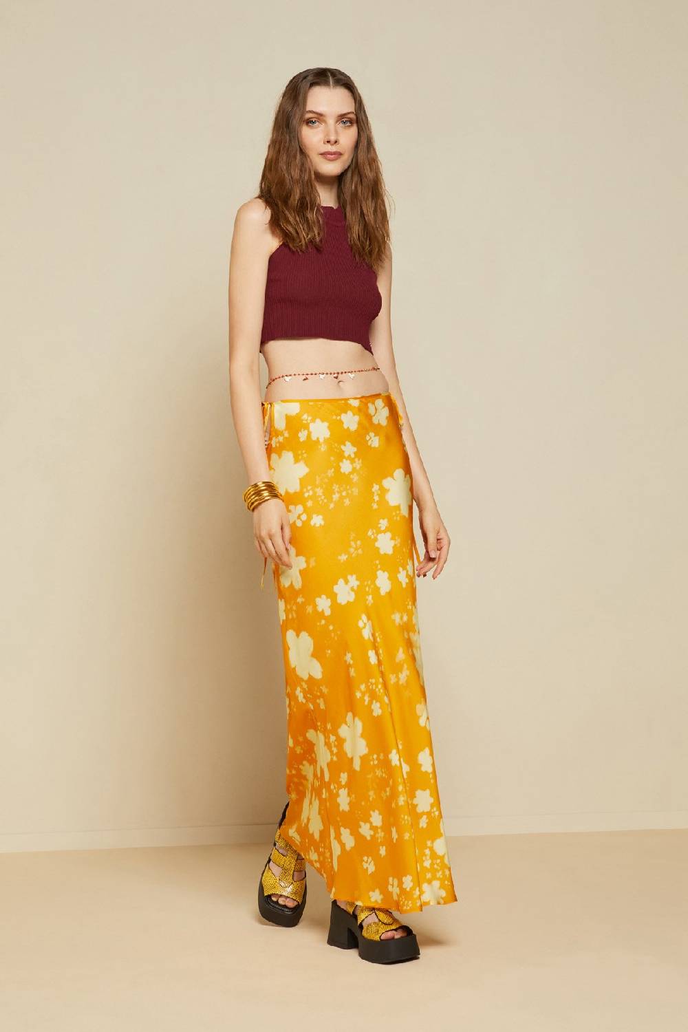 ottod'Ame Viscose midi dress Spedizione gratuita