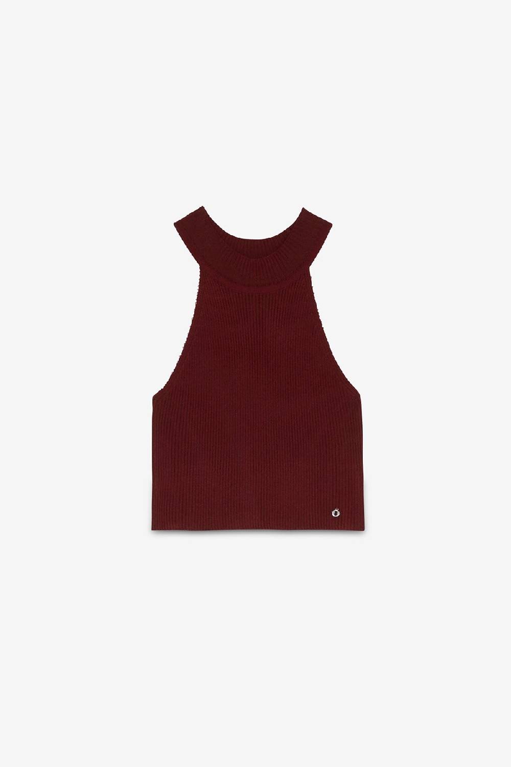 ottod'Ame Viscose cropped top Sconto di tempo limitato