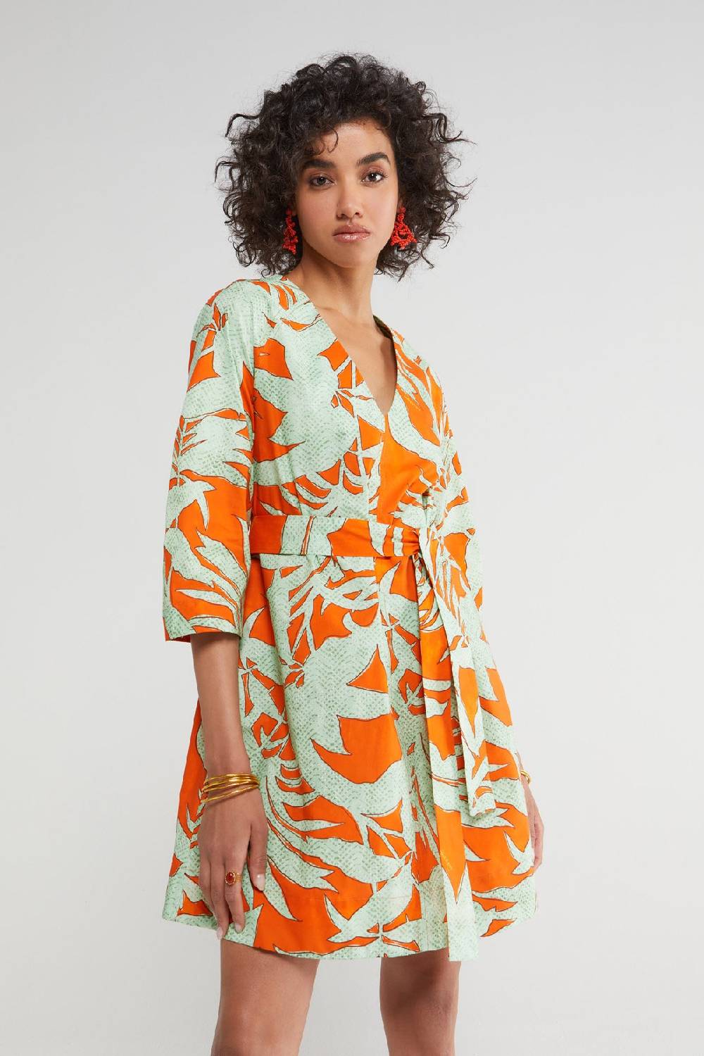 ottod'Ame Cotton short dress Comprare a buon mercato