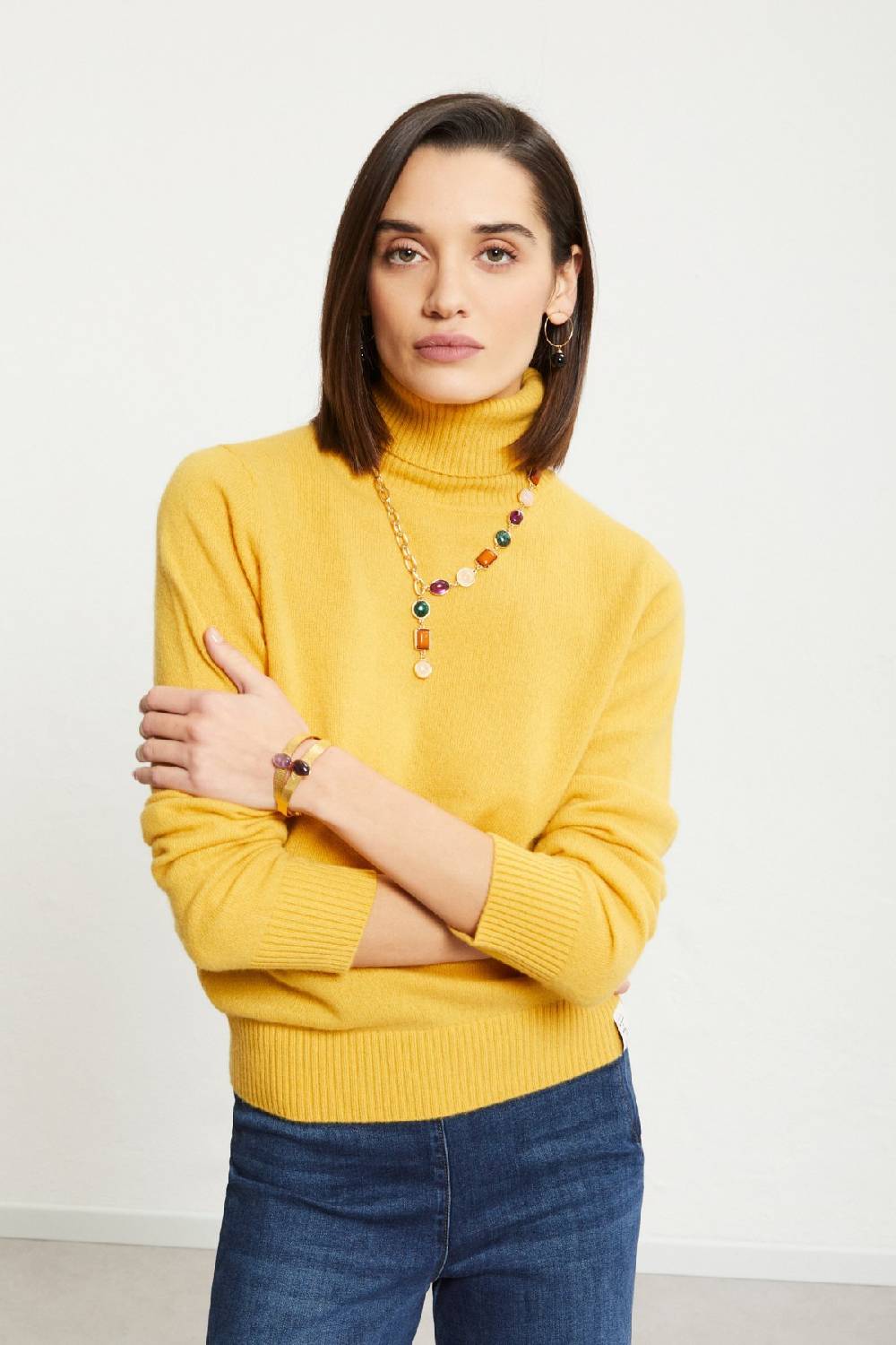 ottod'Ame Cashmere jumper with turtleneck Black Friday