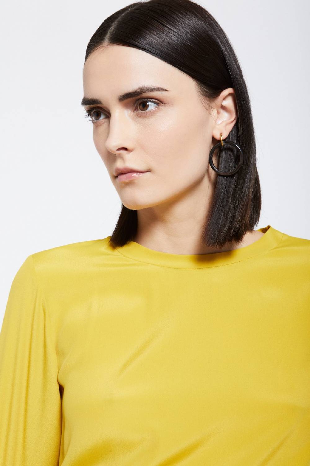 ottod'Ame Silk-blend blouse Vendita calda