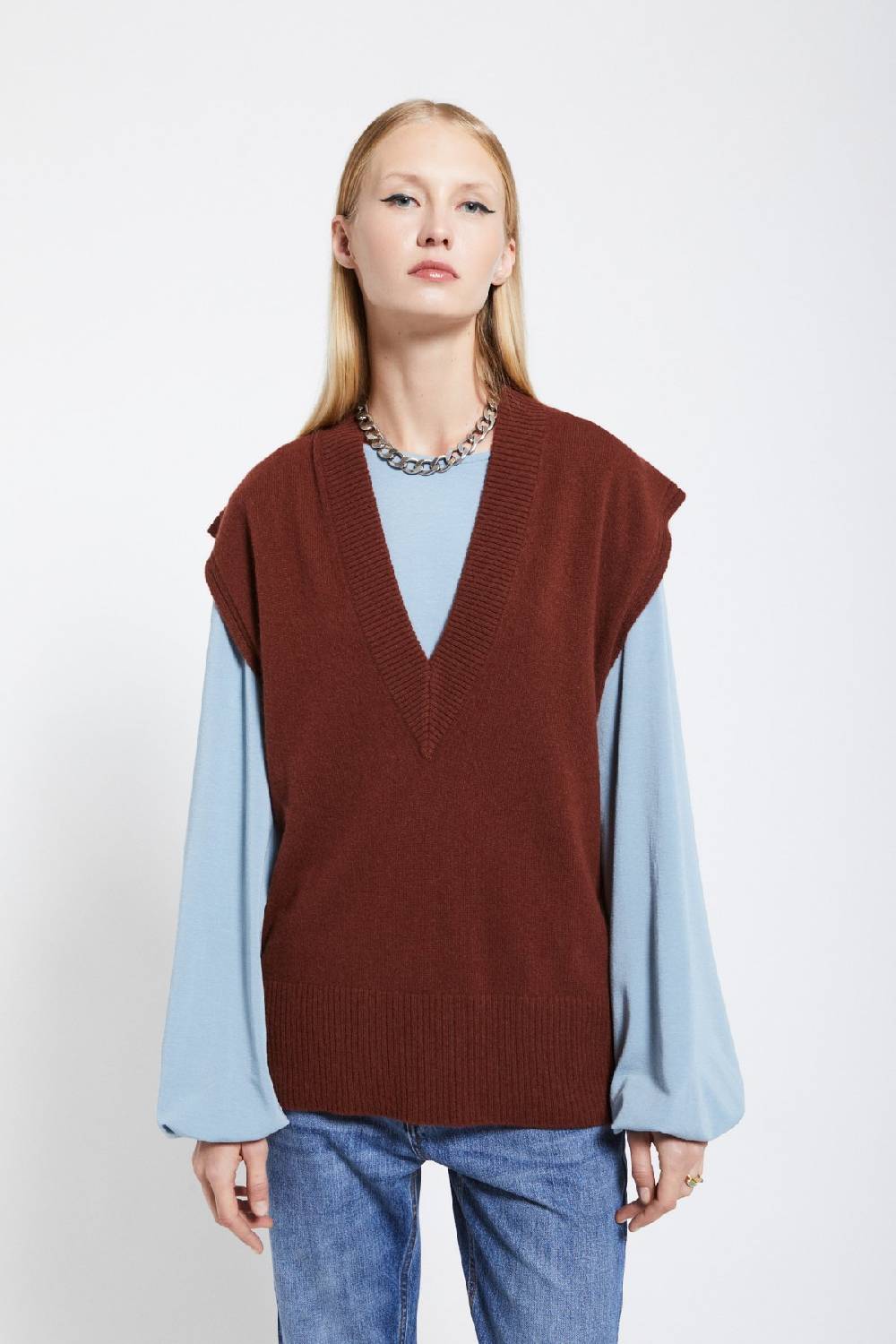 ottod'Ame Cashmere vest Online Outlet
