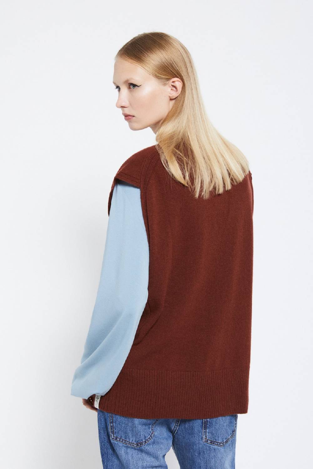 ottod'Ame Cashmere vest Online Outlet