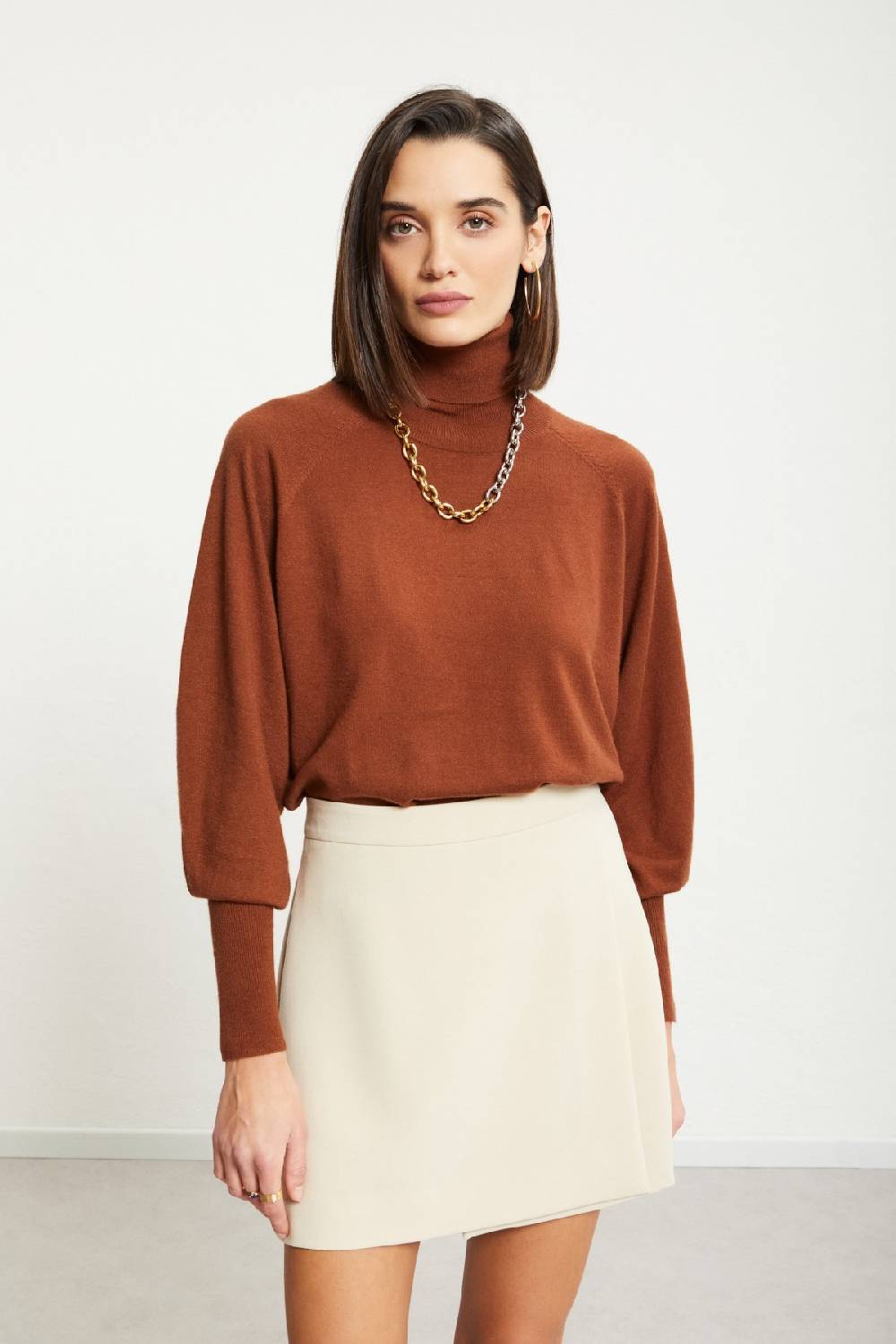 ottod'Ame Jumper with balloon sleeves Bestseller