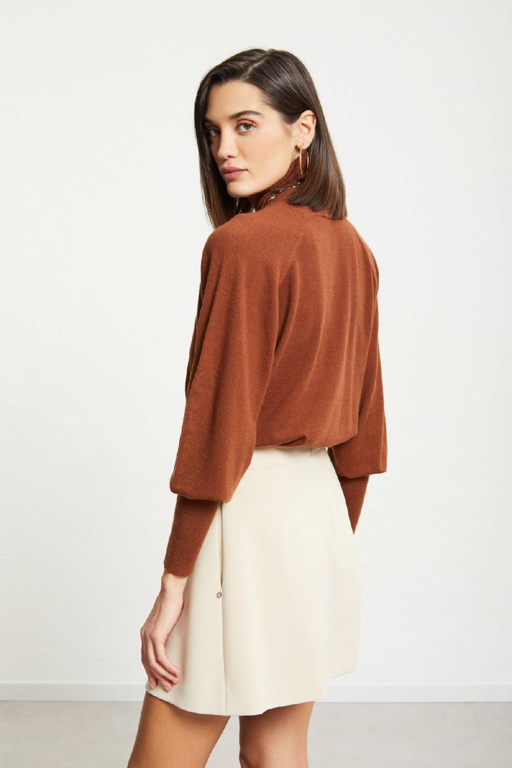 ottod'Ame Jumper with balloon sleeves Bestseller
