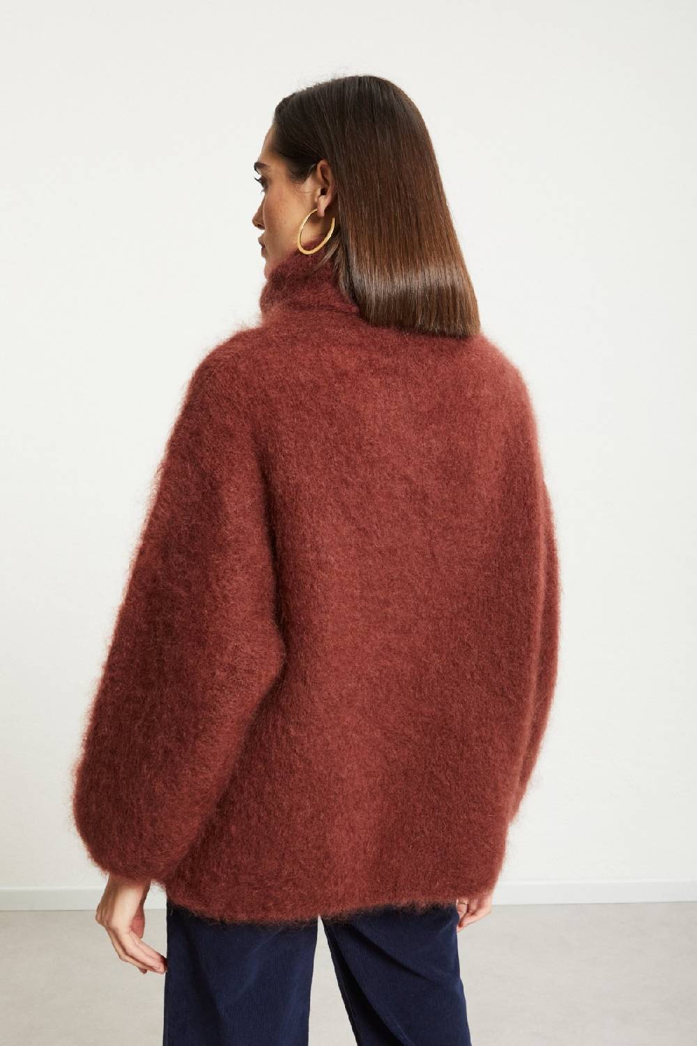 ottod'Ame Mohair blend fluffy jumper Offerte stagionali