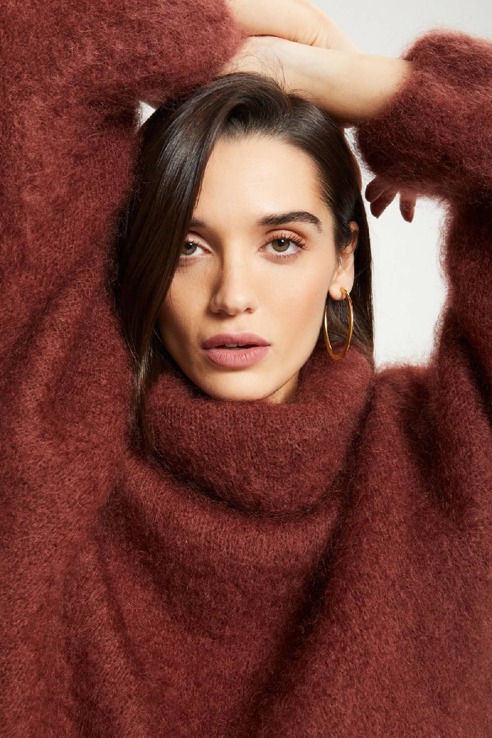 ottod'Ame Mohair blend fluffy jumper Offerte stagionali