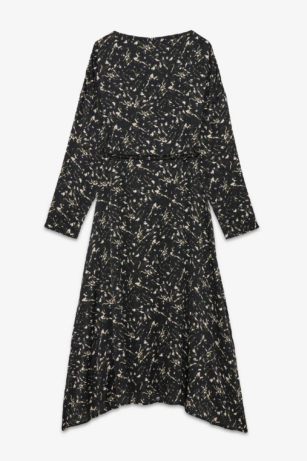 ottod'Ame Printed viscose long dress Sconti VIP