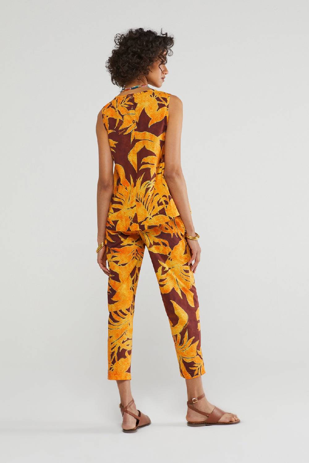 ottod'Ame Cotton ankle lenght trousers Offerta settimanale