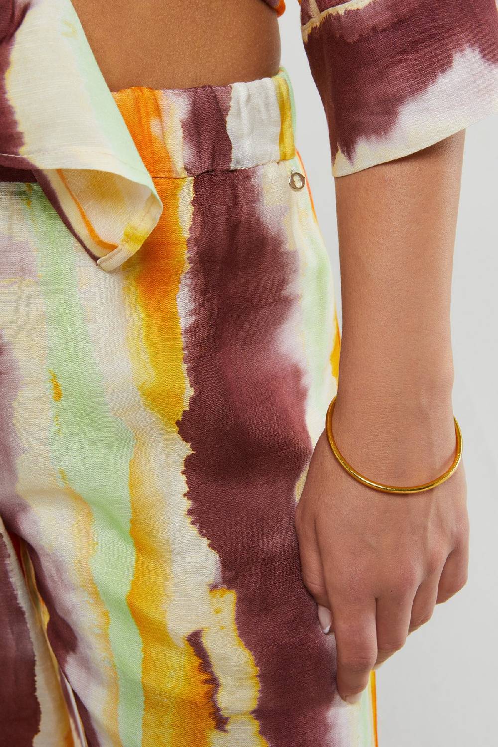 ottod'Ame Linen blend palazzo trousers ACQUISTA ORA