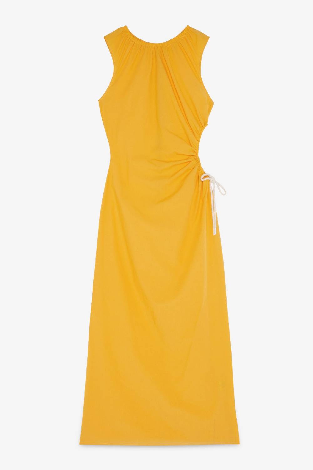 ottod'Ame Poplin long dress with porthole Latest stili