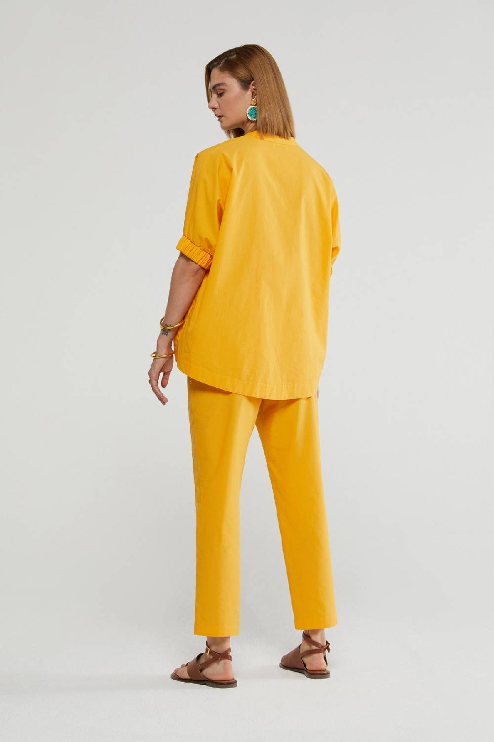 ottod'Ame Poplin trousers Fino al 50% di sconto