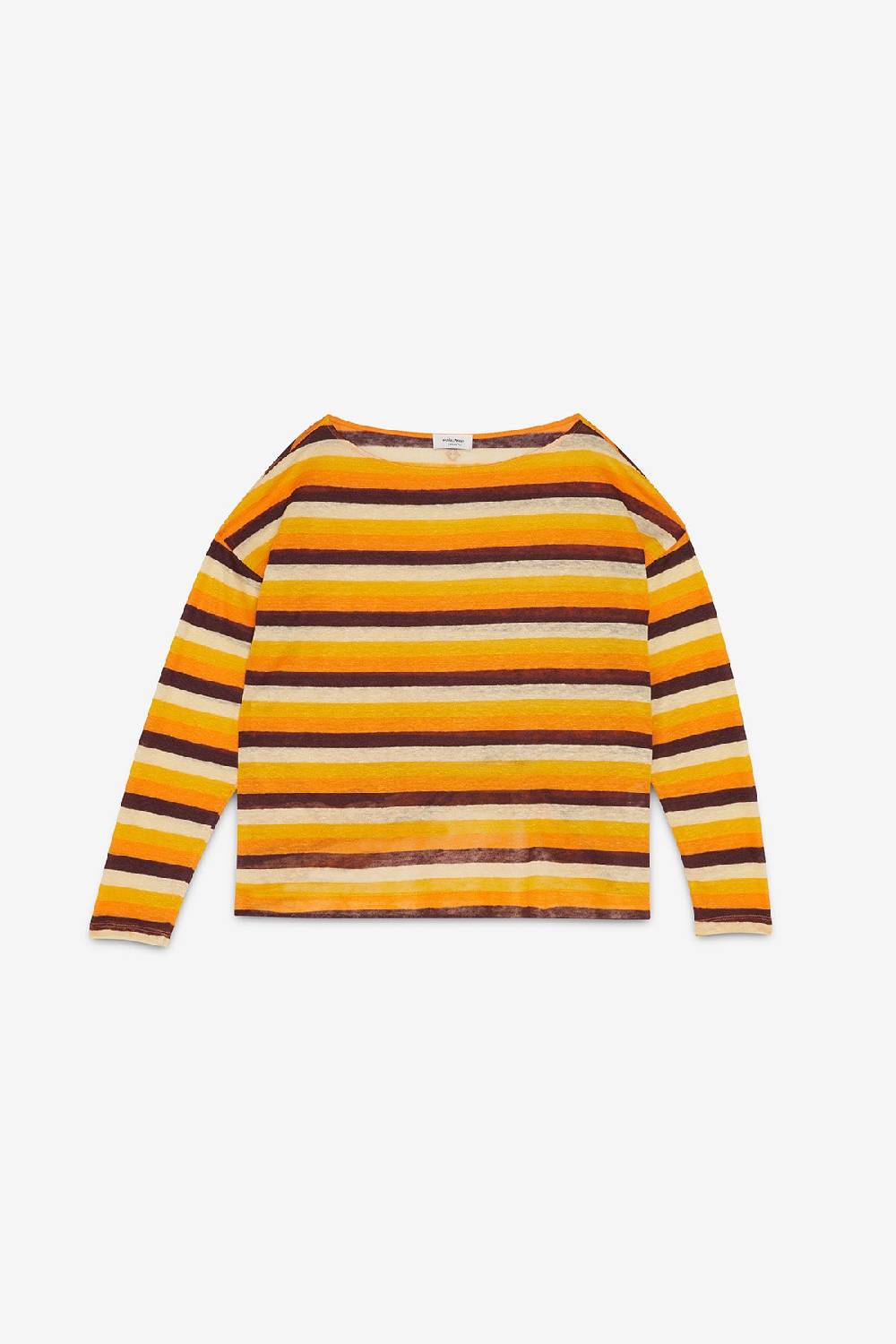 ottod'Ame Linen sweater with boat neckline Offerta speciale della fabbrica