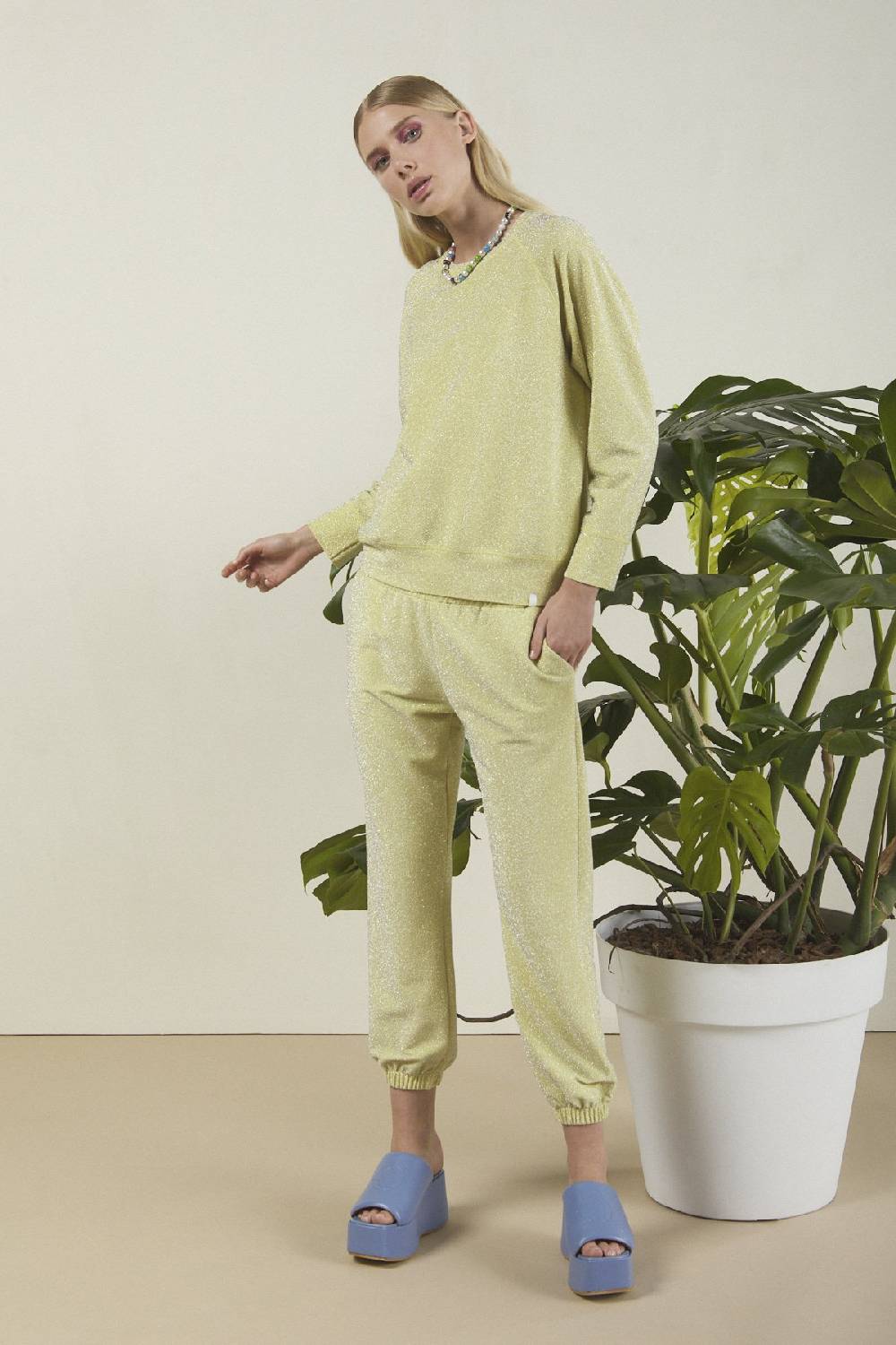 ottod'Ame Sweatshirt with lurex Super sconto