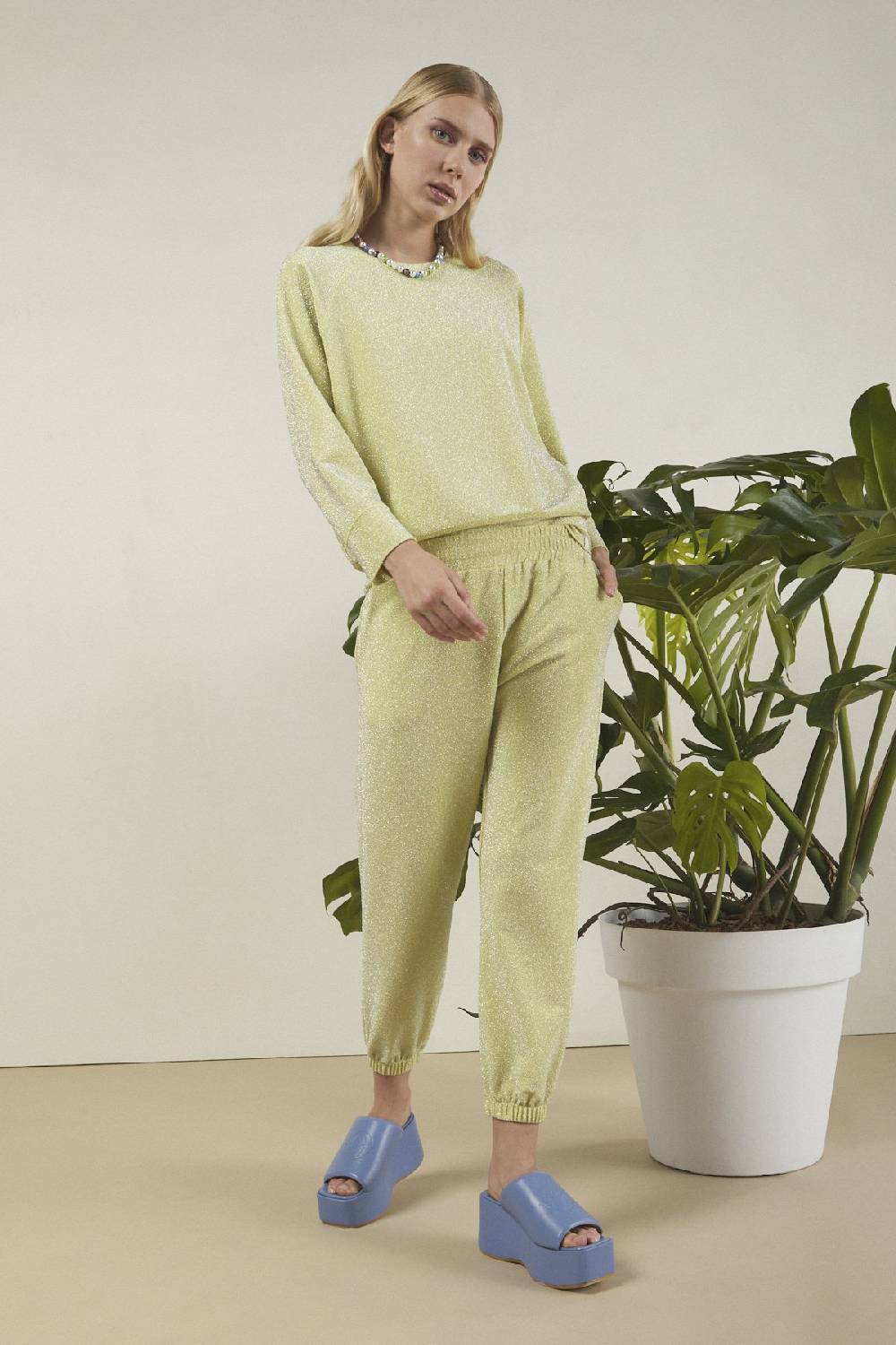 ottod'Ame Lurex trousers Enormi sconti