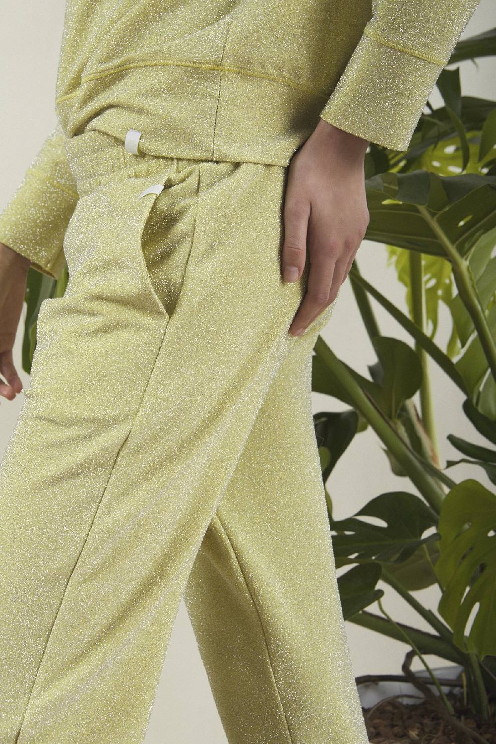 ottod'Ame Lurex trousers Enormi sconti