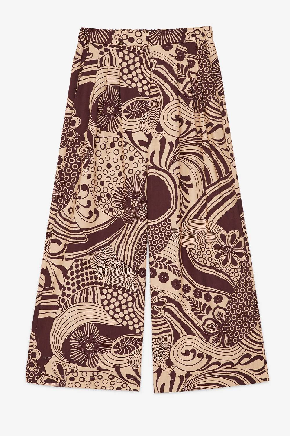 ottod'Ame Cotton palazzo trousers Esporta salva