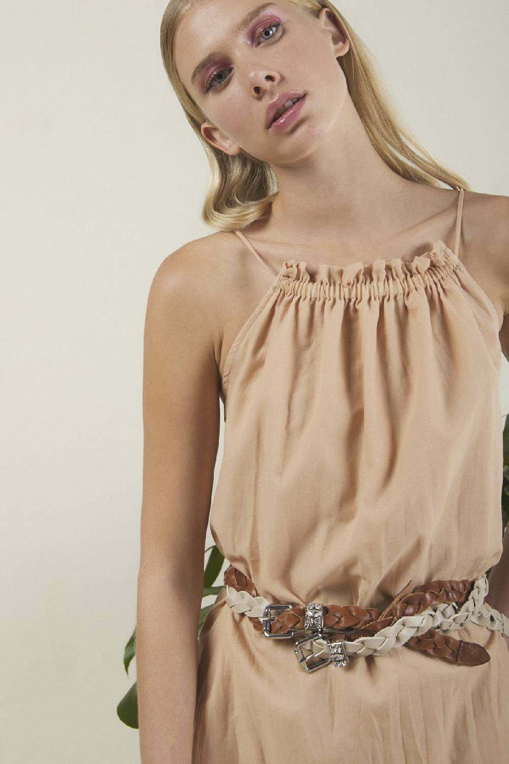 ottod'Ame Cotton long dress In vendita