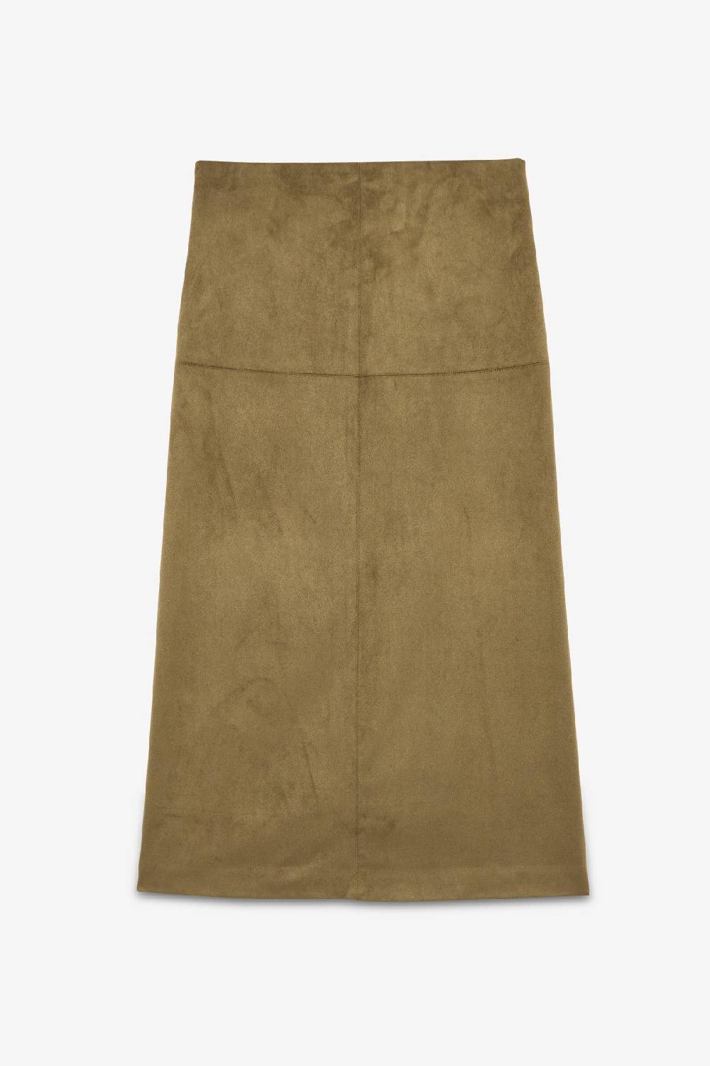 ottod'Ame Midi skirt with slit In Linea