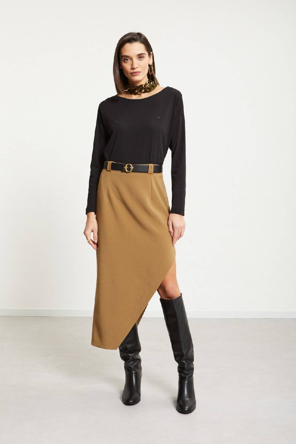ottod'Ame Asymmetric skirt Qualità