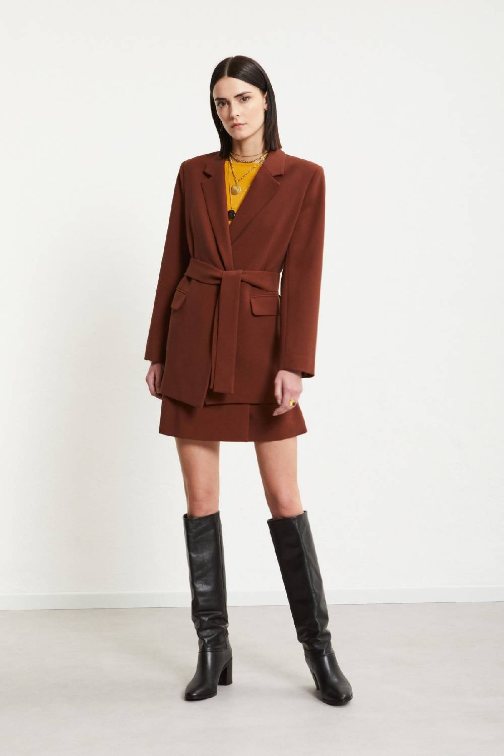 ottod'Ame Blazer with sash Spedizione Gratuita