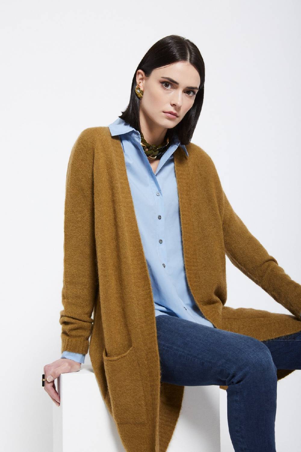 ottod'Ame Cardigan without buttons Negozi Online