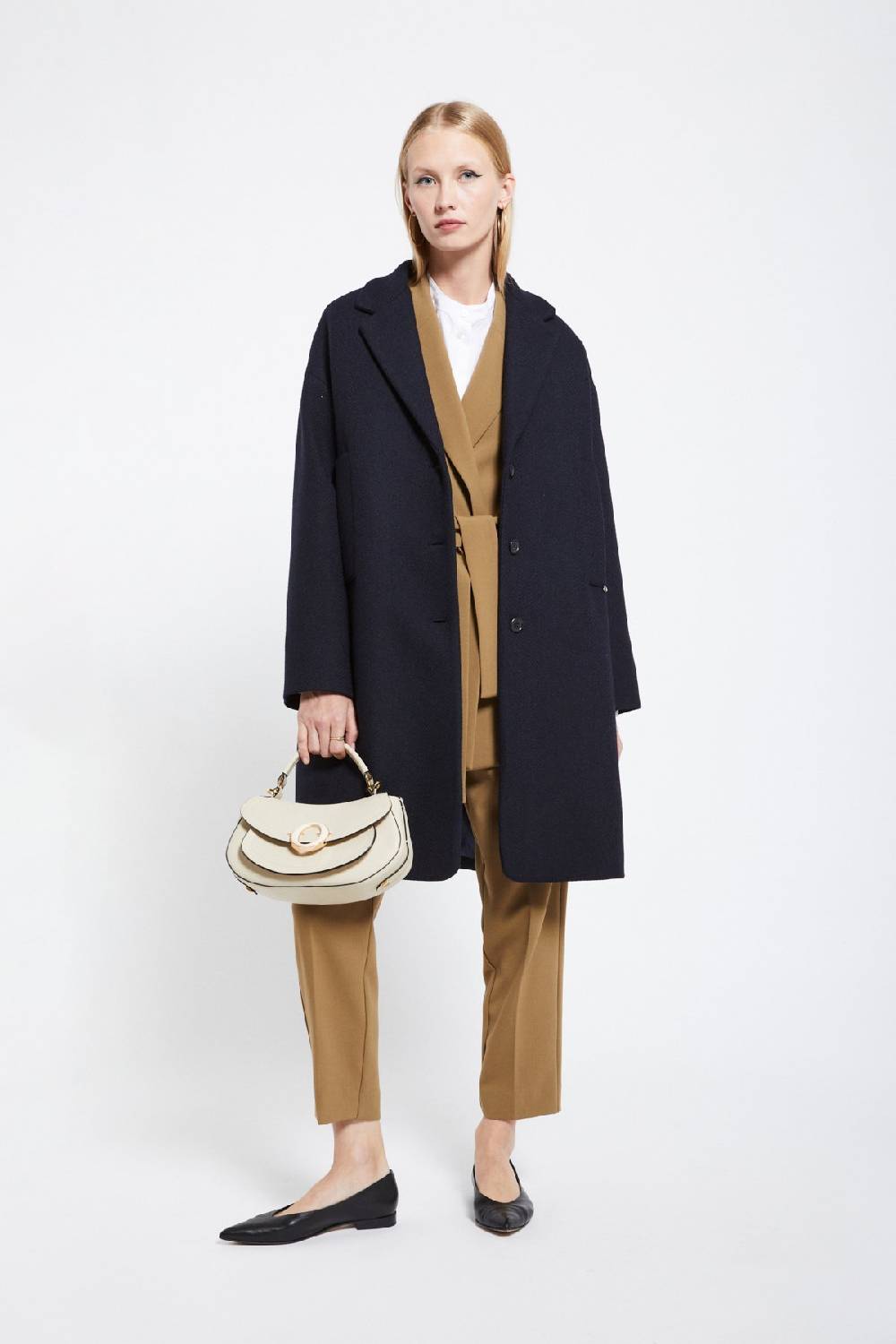 ottod'Ame Wool-blend midi coat Acquista Ora