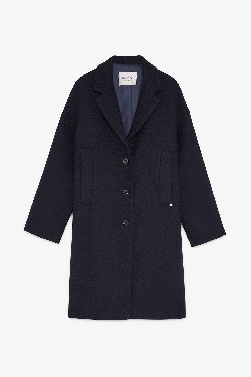 ottod'Ame Wool-blend midi coat Acquista Ora