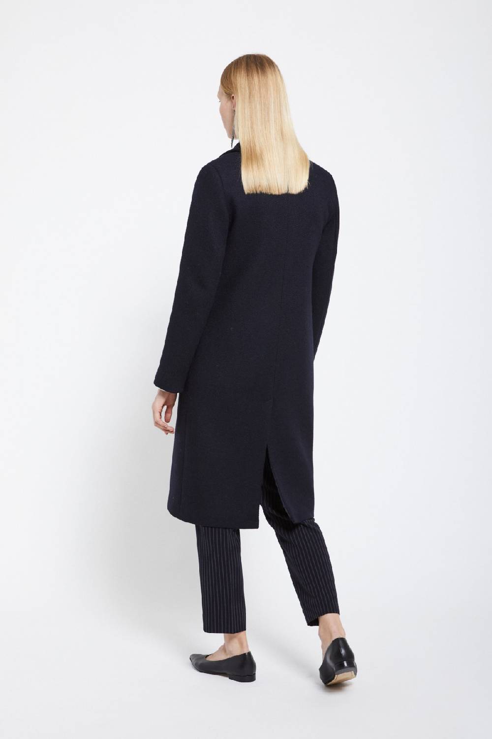 ottod'Ame Wool-blend long coat Promozione Limitata