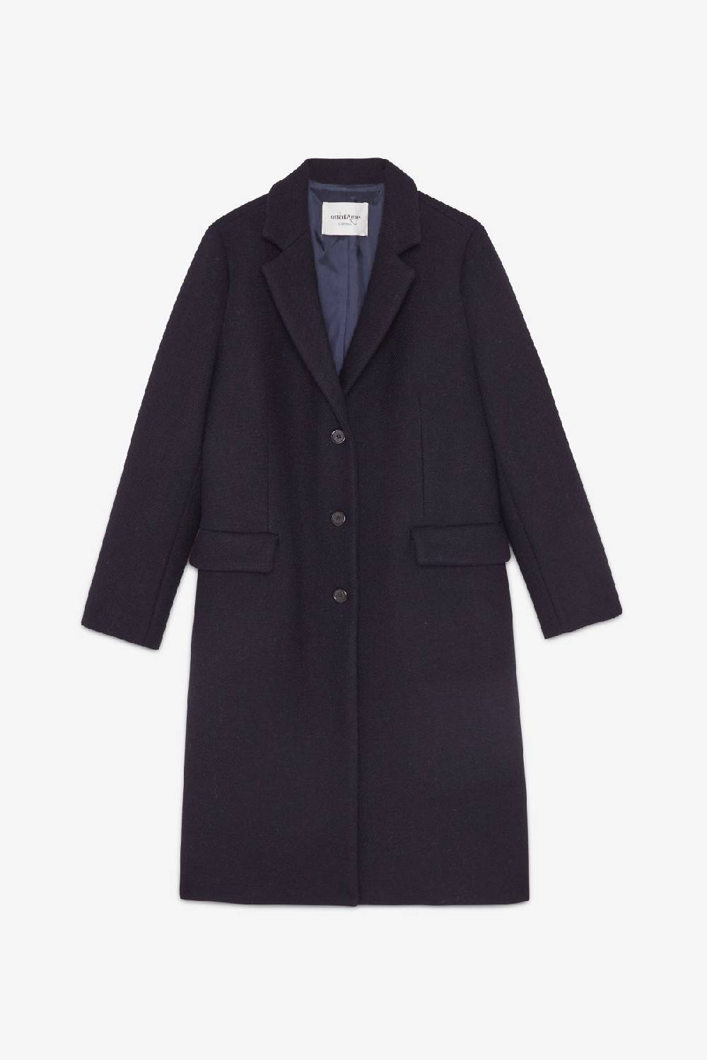 ottod'Ame Wool-blend long coat Promozione Limitata