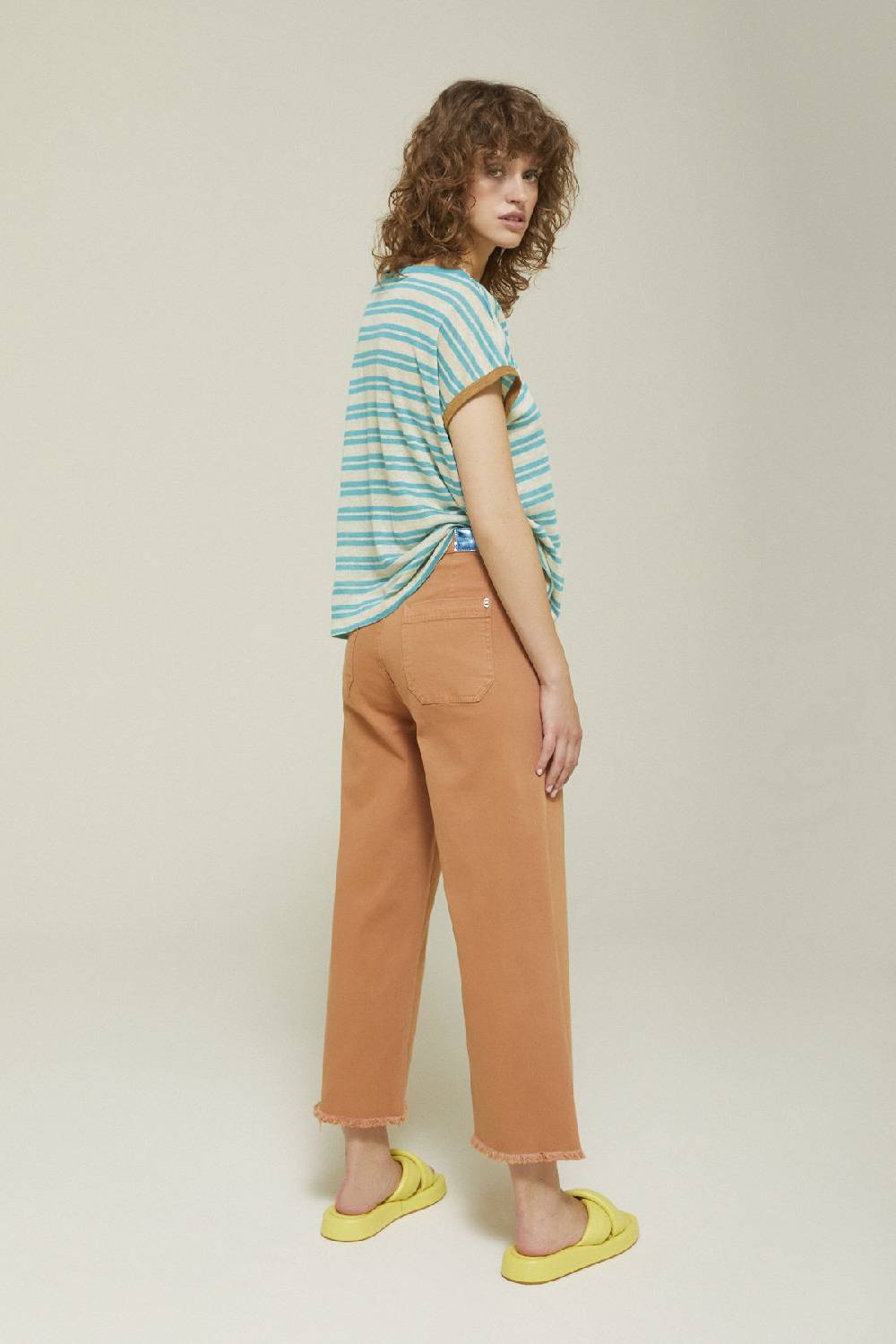 ottod'Ame Jeans Cropped French Sconto