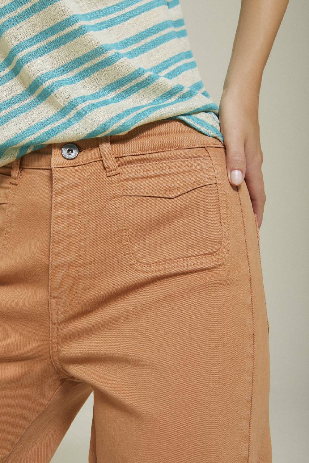 ottod'Ame Jeans Cropped French Sconto