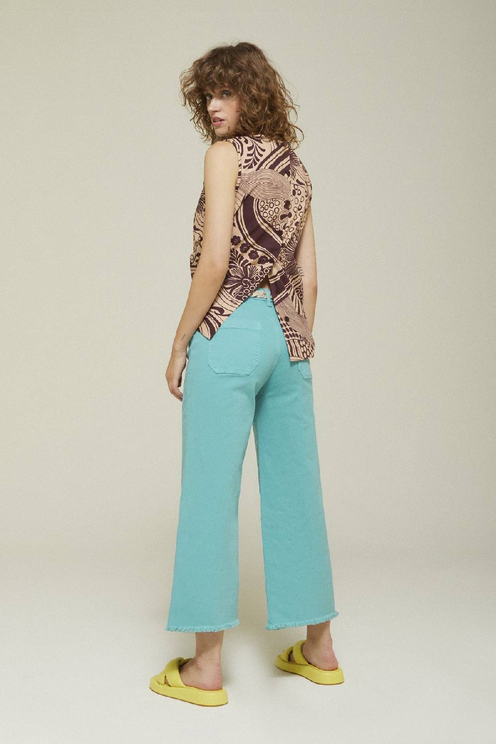 ottod'Ame Jeans Cropped French Offerta
