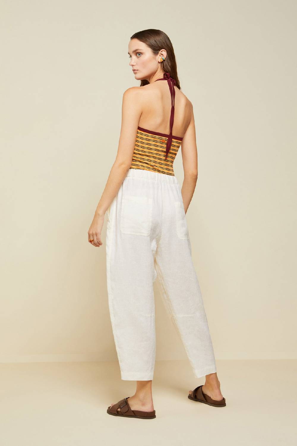 ottod'Ame Stretch-viscose top Vendita Calda
