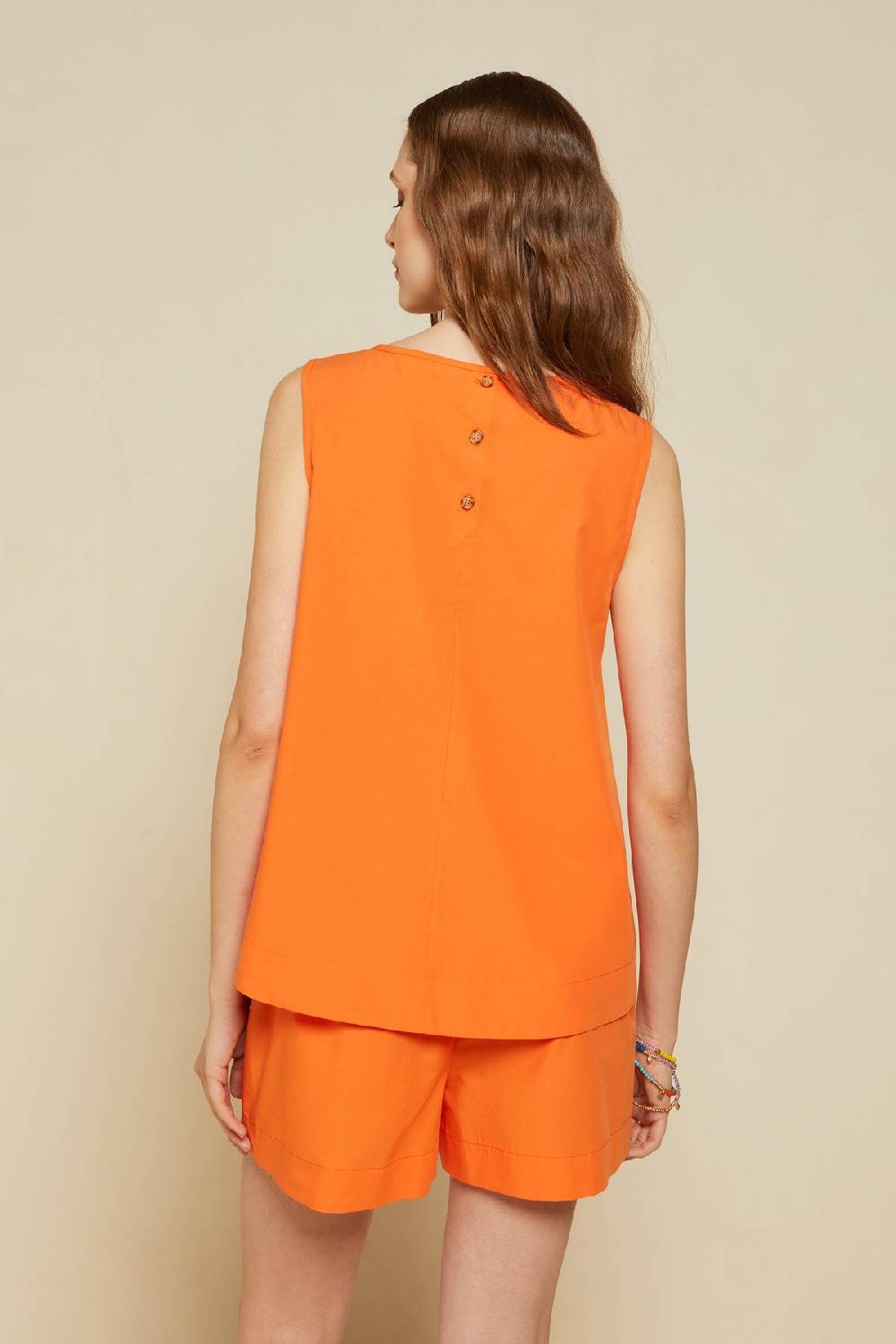 ottod'Ame Poplin top Offerta speciale