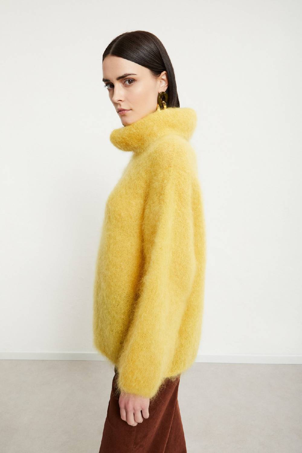 ottod'Ame Mohair blend fluffy jumper Grande vendita