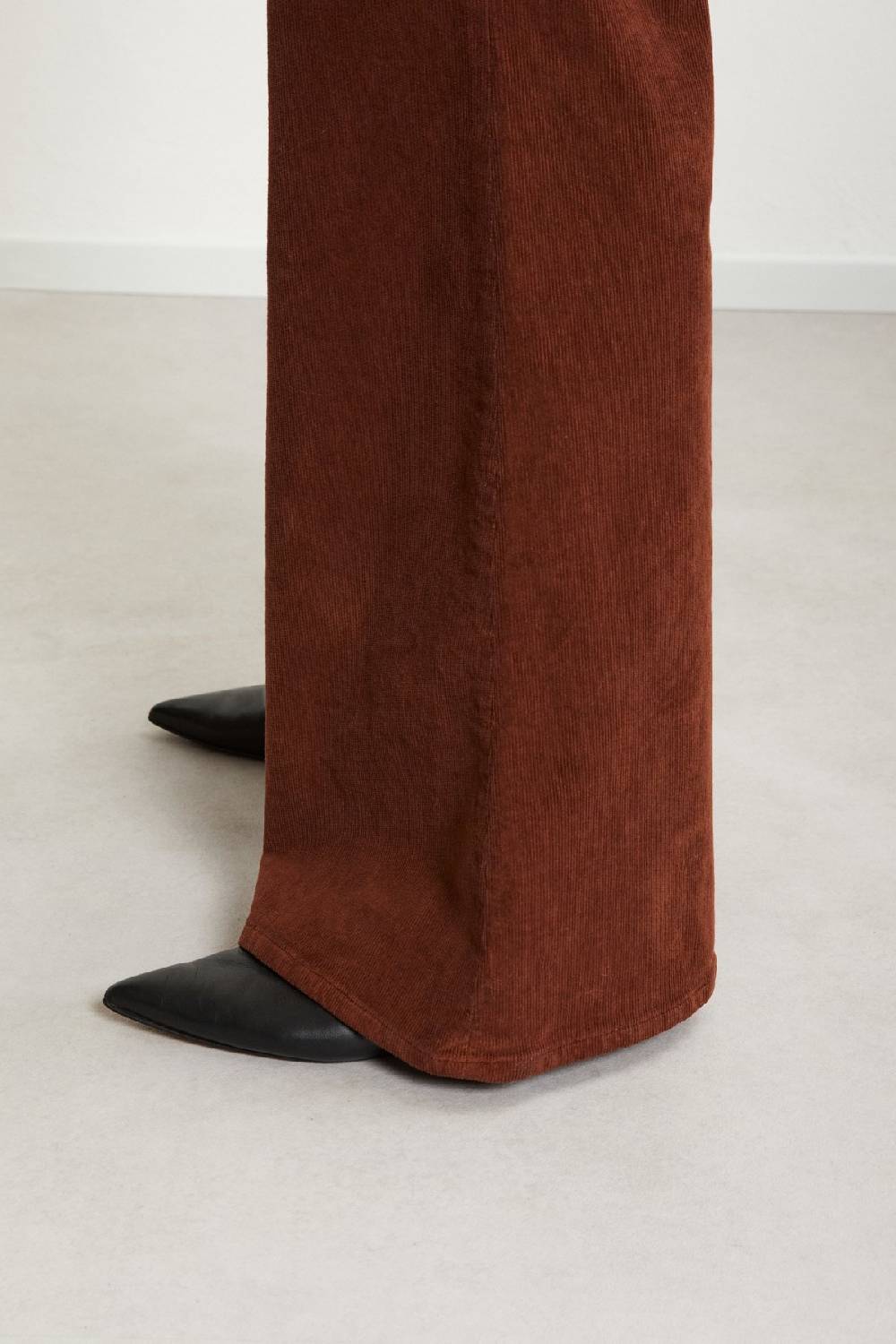 ottod'Ame Velvet flare trousers Flash Sale