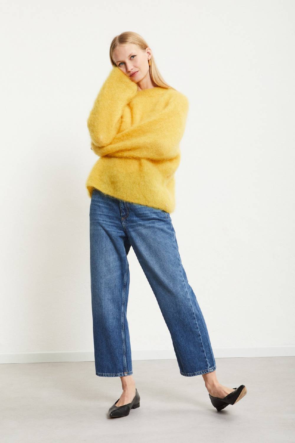 ottod'Ame Mohair blend fluffy jumper