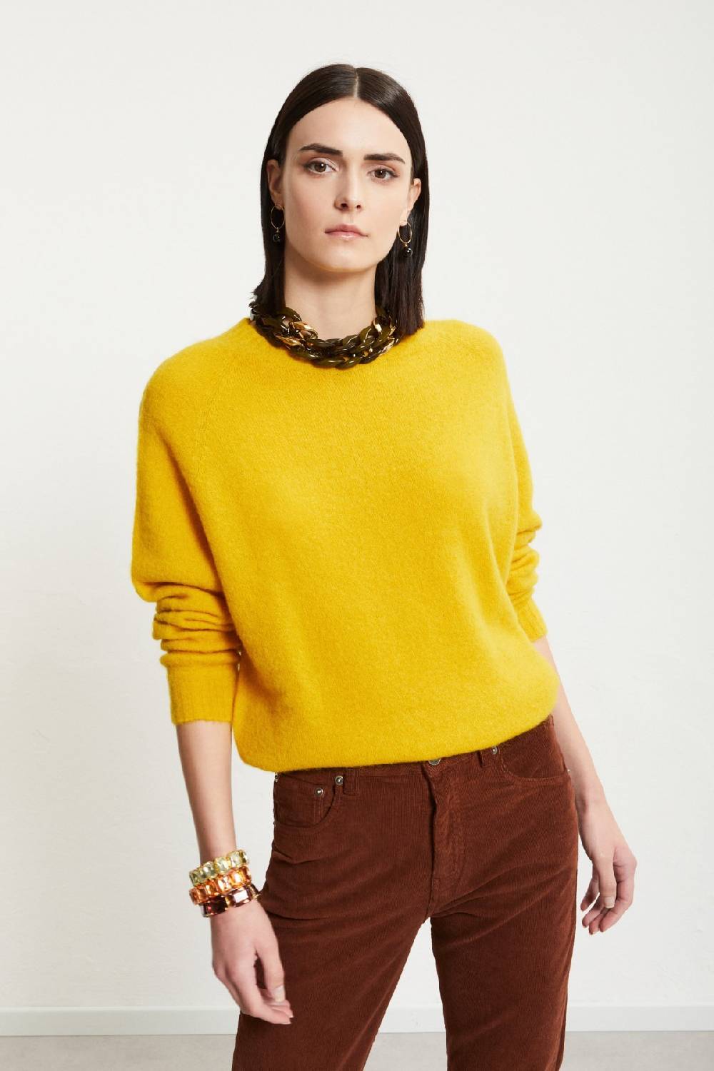 ottod'Ame Sweater with rounded neck Vendite stagionali