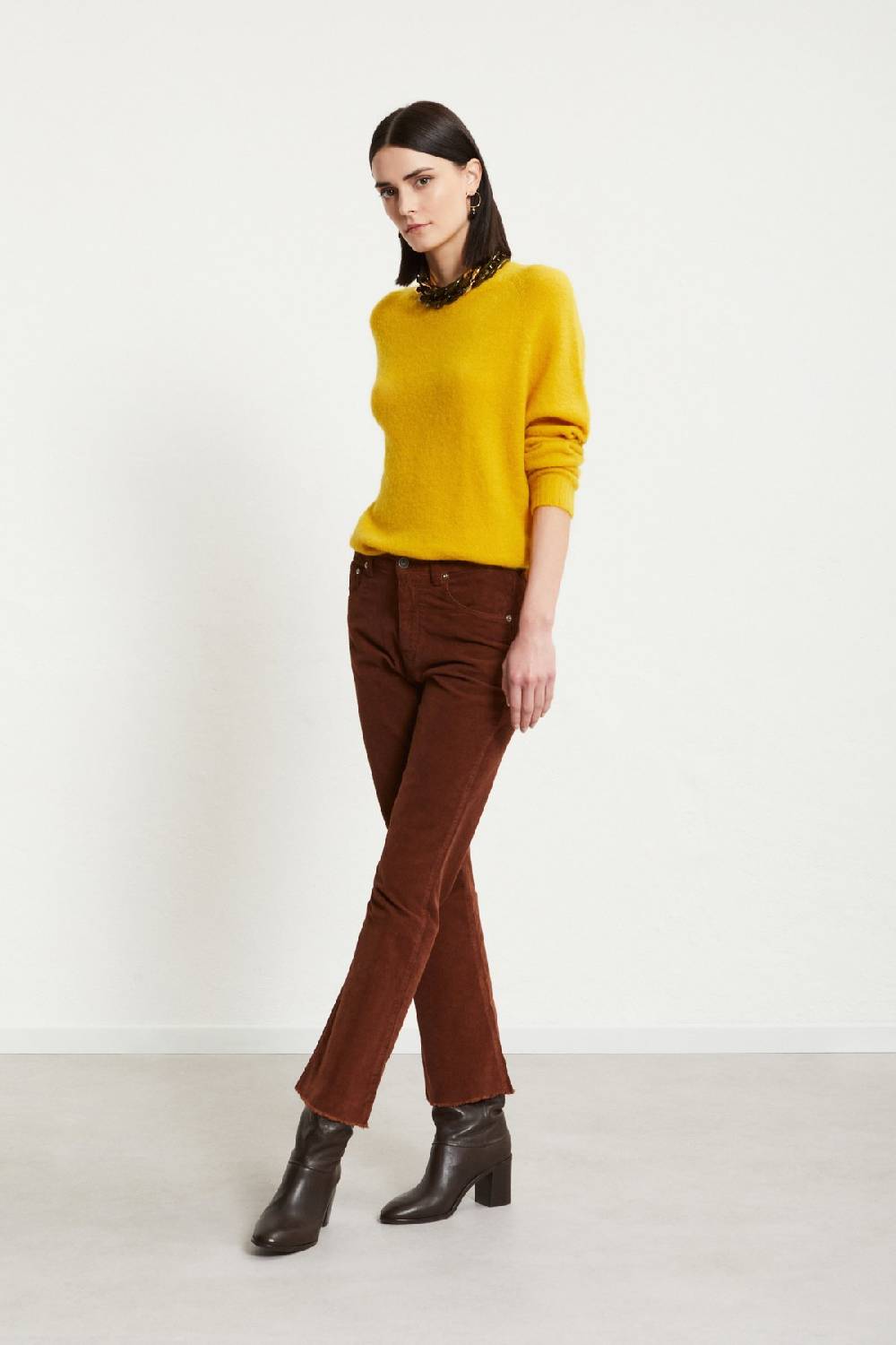 ottod'Ame Velvet anlke lenght trousers Cyber Monday