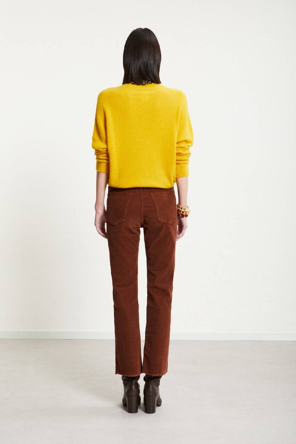 ottod'Ame Velvet anlke lenght trousers Cyber Monday