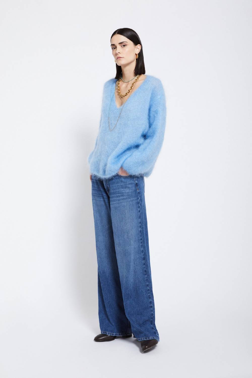 ottod'Ame Mohair blend fluffy jumper