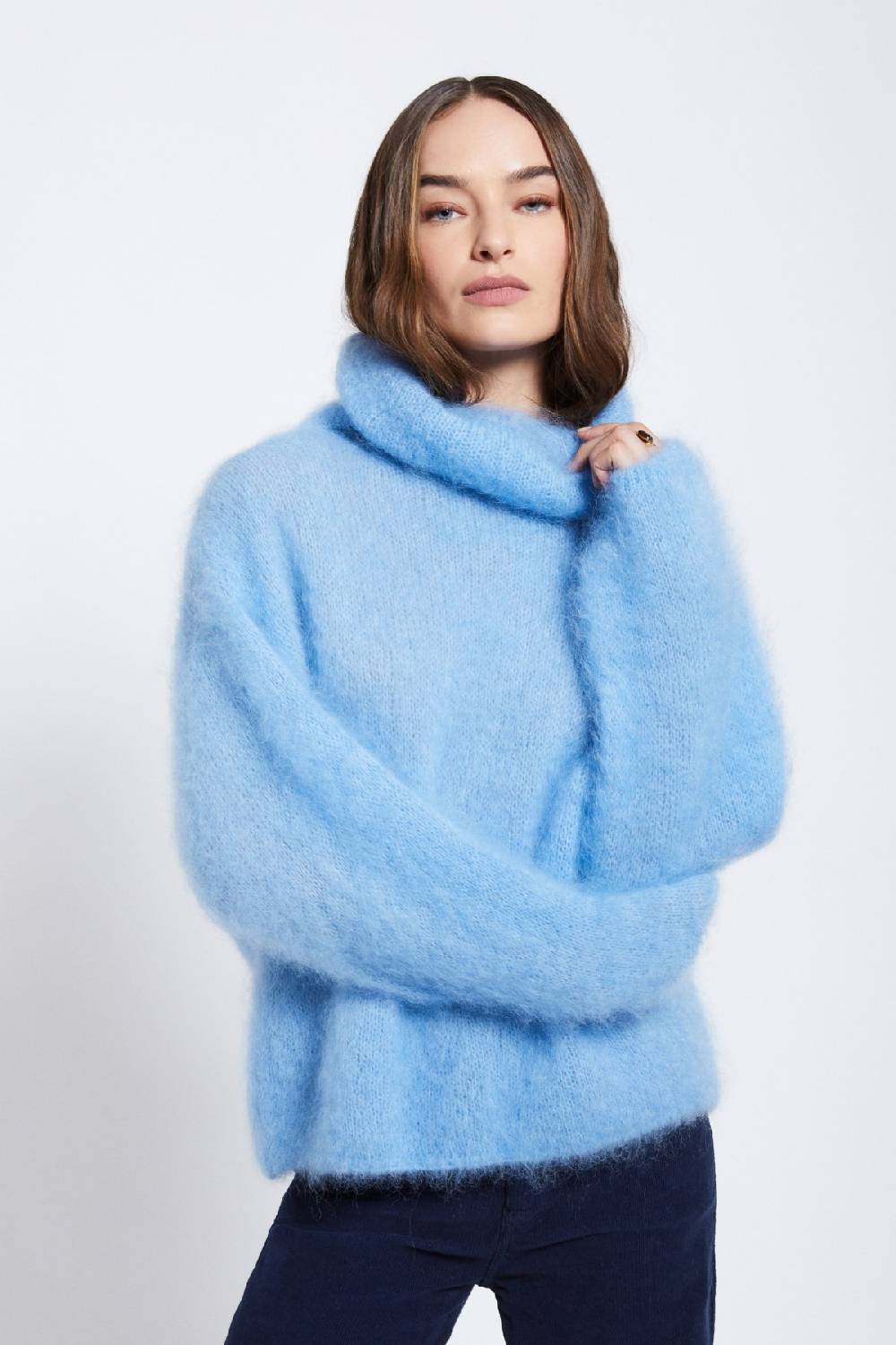 ottod'Ame Mohair blend fluffy jumper Latest fashion