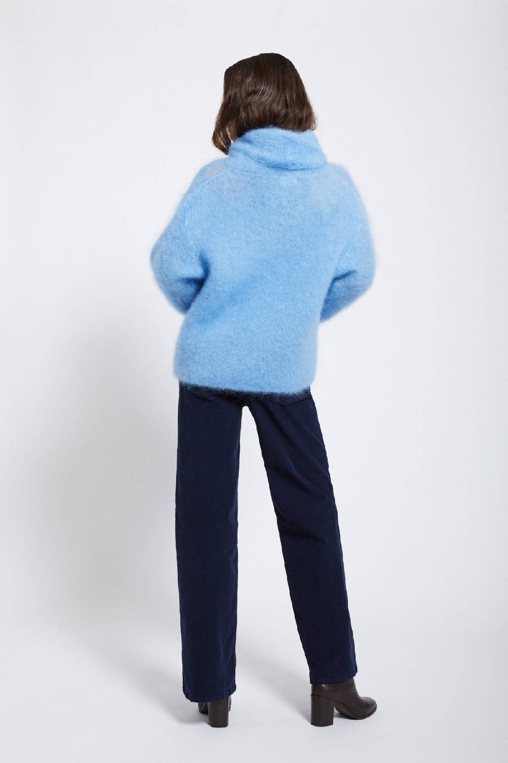 ottod'Ame Velvet palazzo trousers Online Outlet