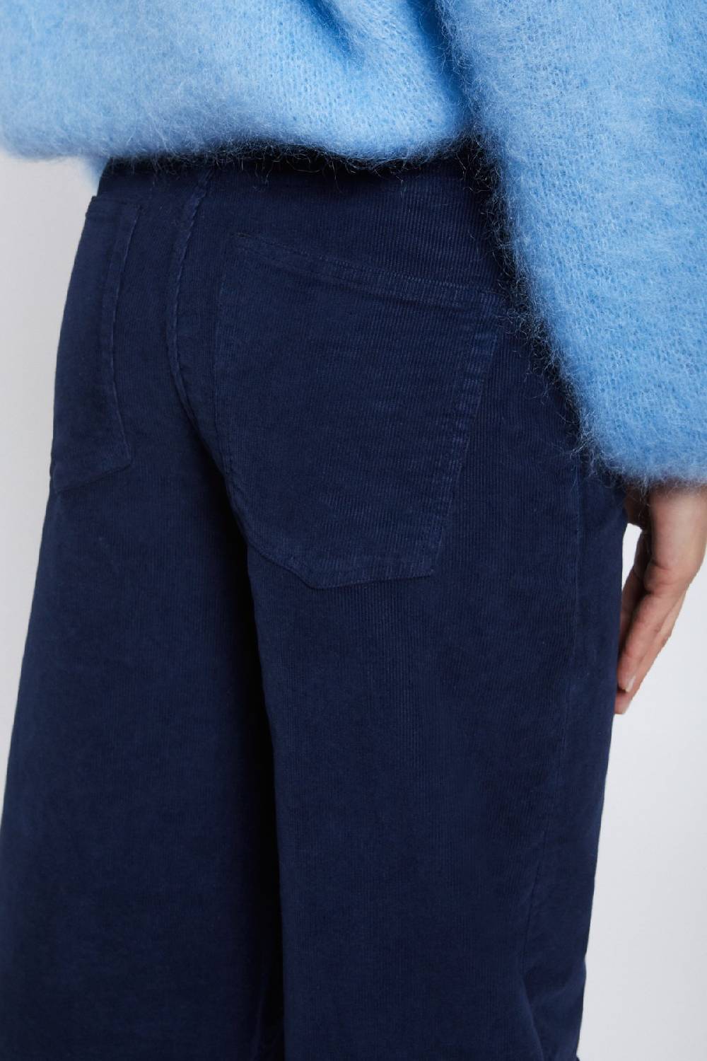 ottod'Ame Velvet palazzo trousers Online Outlet