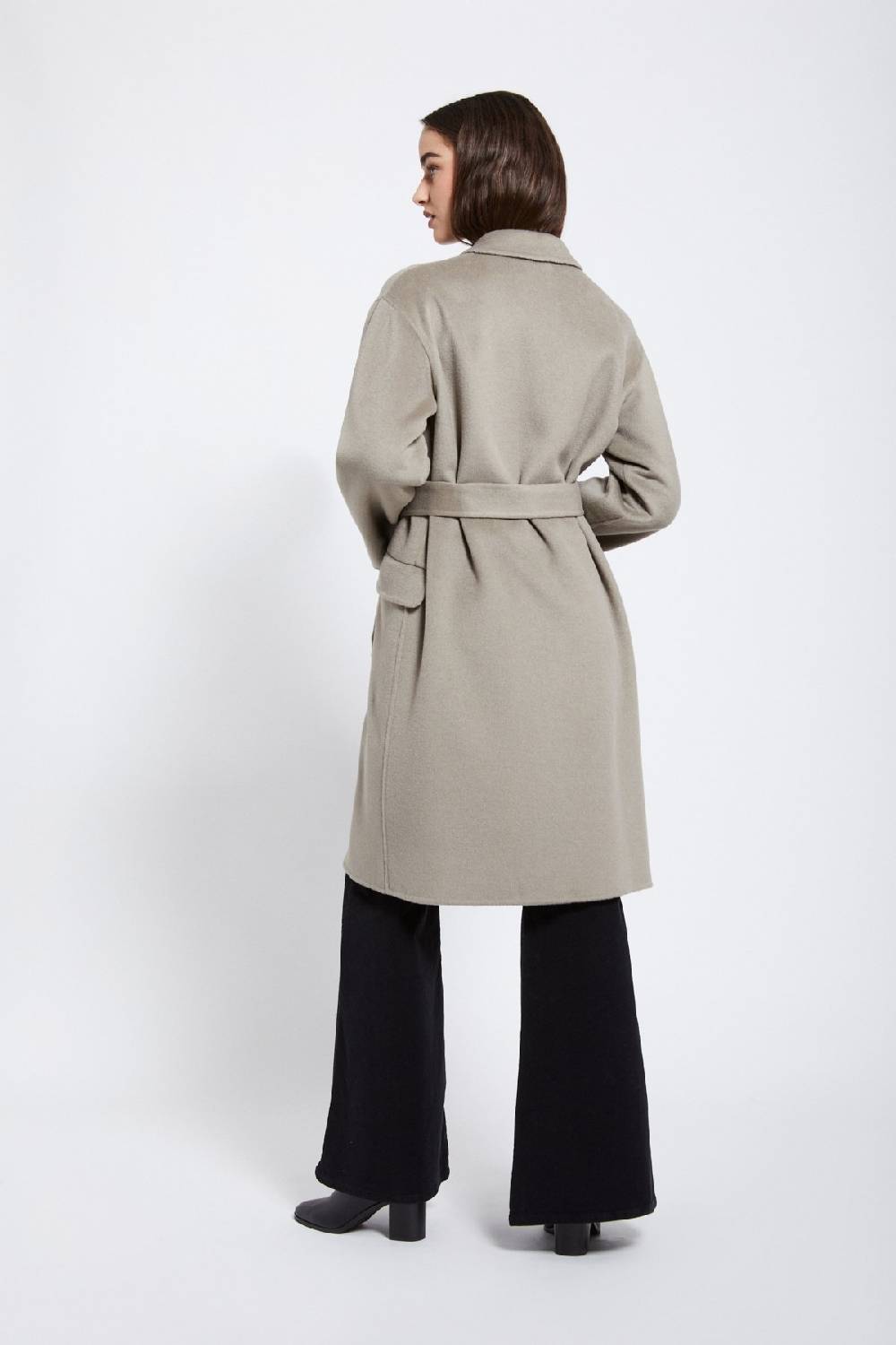 ottod'Ame Wool-blend midi coat Grandi sconti