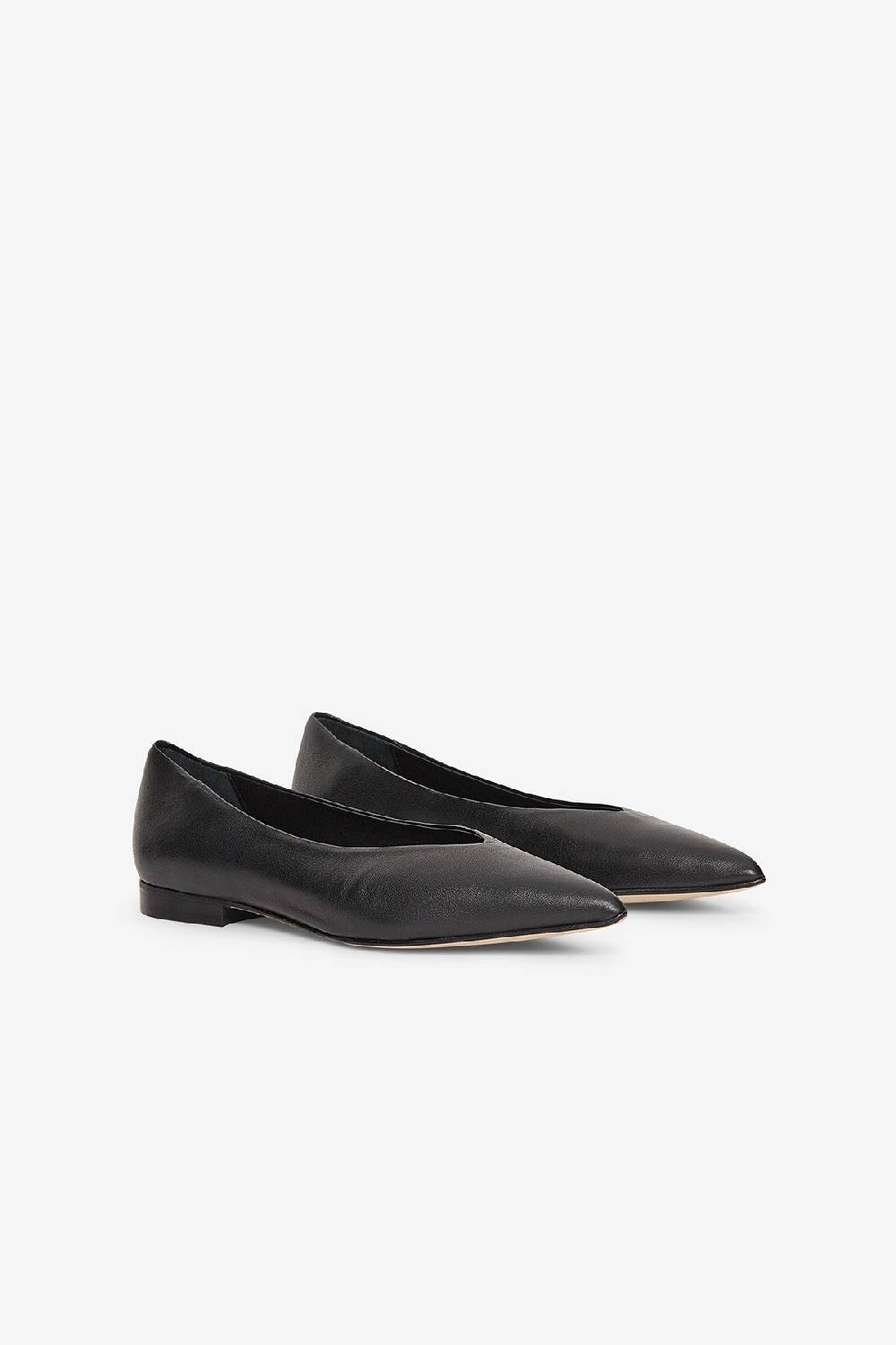 ottod'Ame Leather ballet flat mules Liquidazione