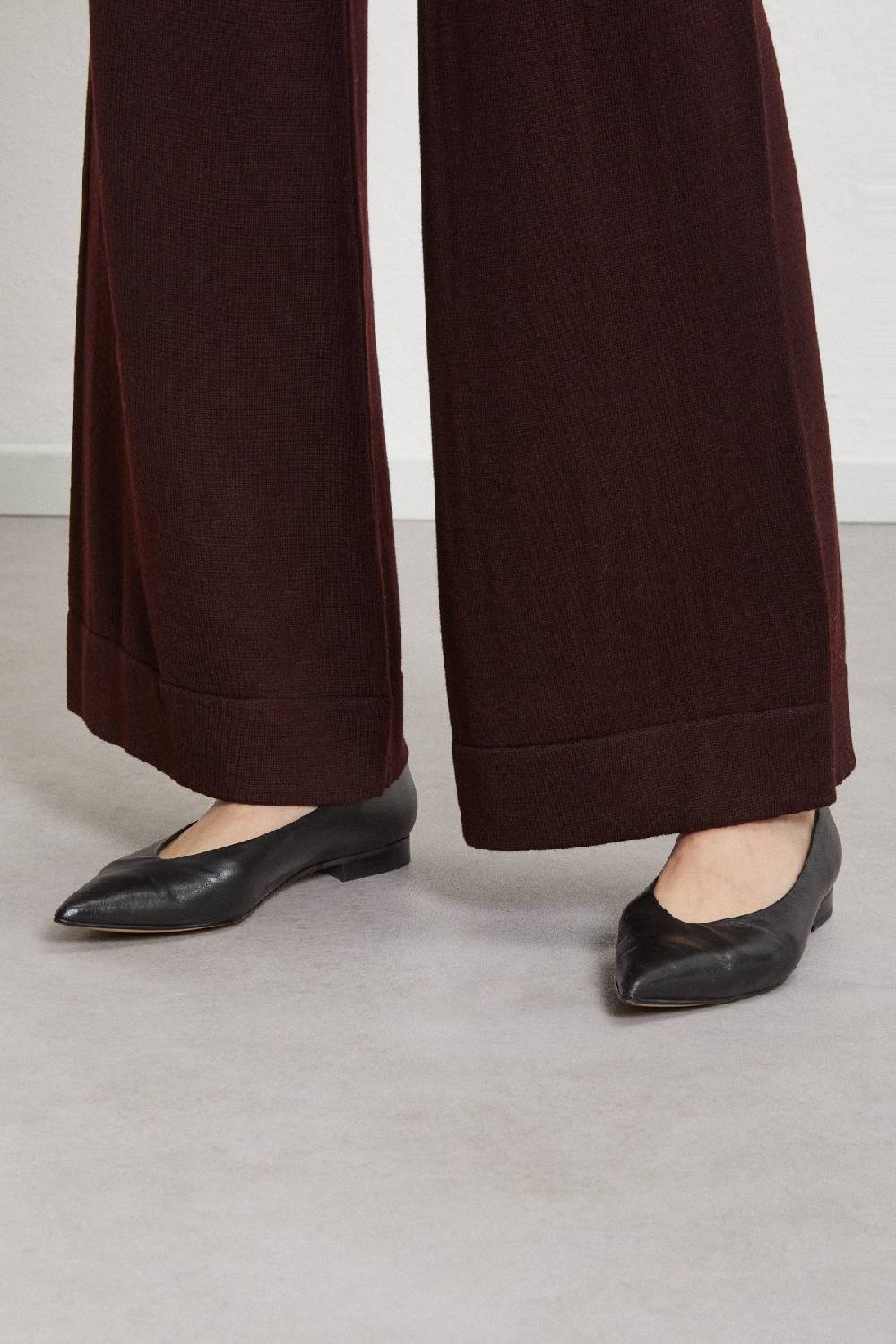 ottod'Ame Leather ballet flat mules Liquidazione