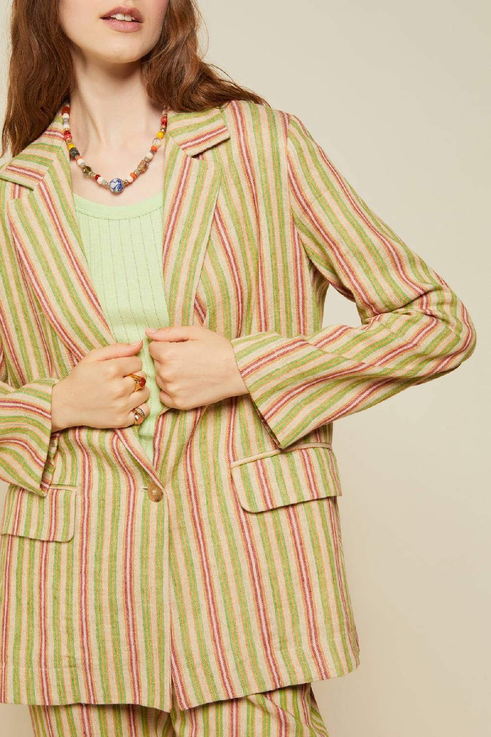 ottod'Ame Linen blend one button jacket Offerta settimanale